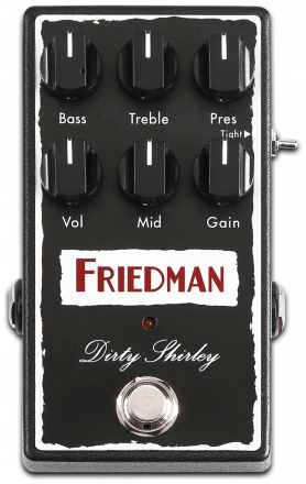 Педаль для гитары Friedman Dirty Shirley Pedal - Фото №107138
