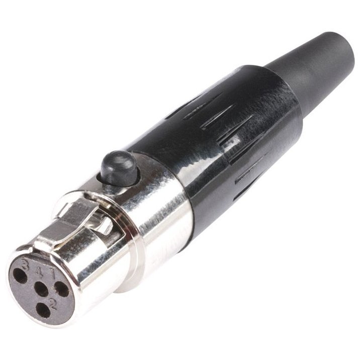 Sommer Cable HICON Mini-XLR, 4-pole, HI-XMCF4