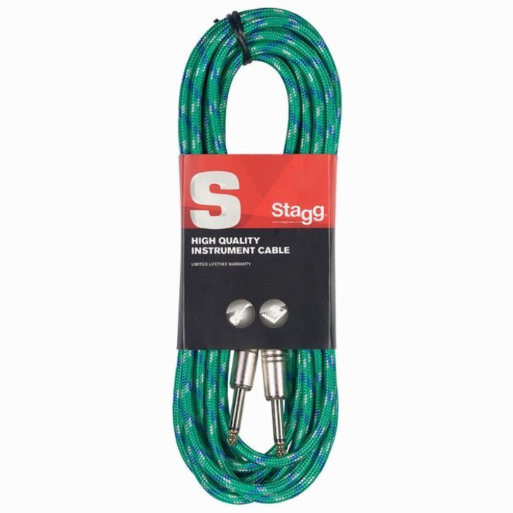 Кабель инструментальный Stagg SGC3VT GR