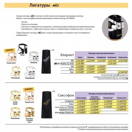 Лигатура для кларнета  - Фото №166616