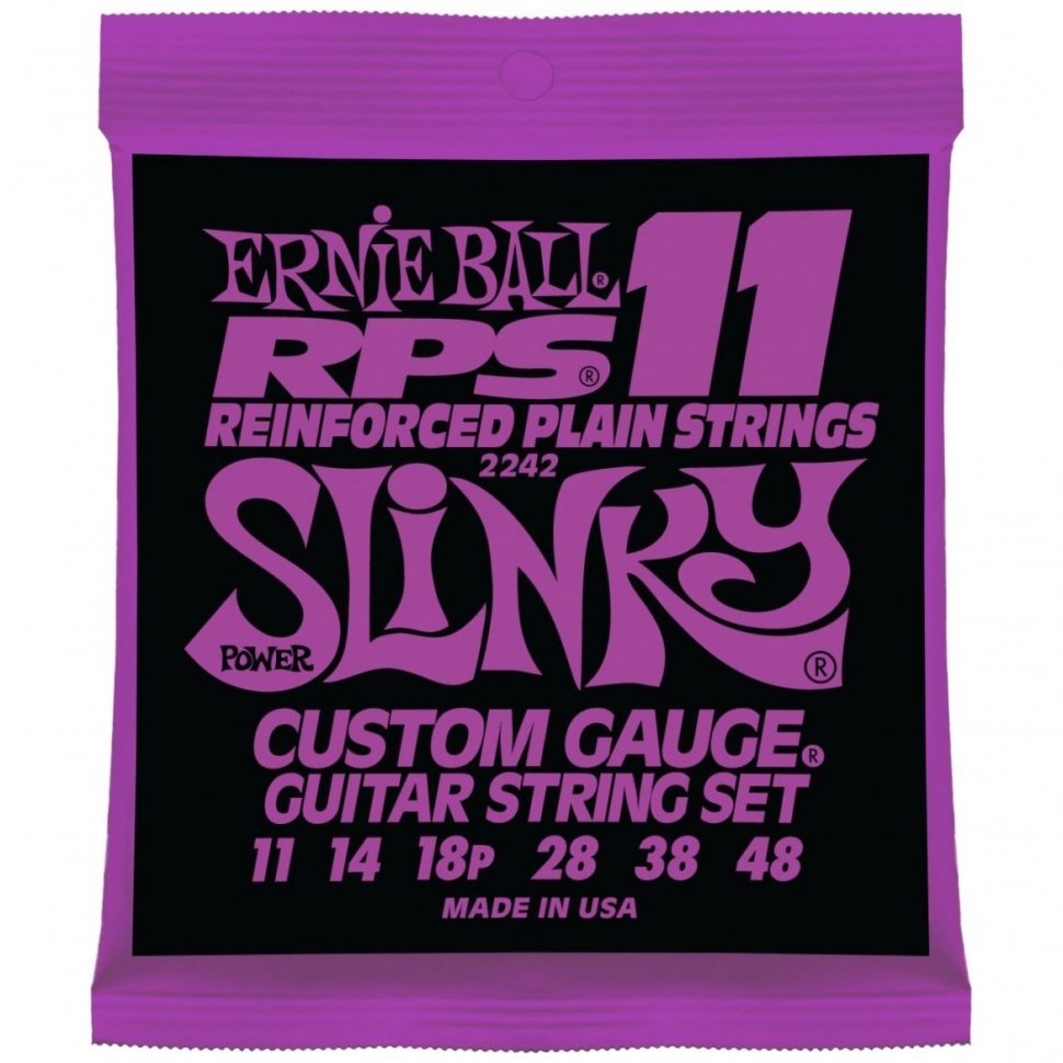 Струны для электрогитары Ernie Ball P02242 Power RPS 11
