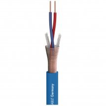 Sommer Cable 200-0002 Microphone Cable Stage 22 Highflex; 2 x 0,22 mm²; PVC Ø 6,40 mm; blue