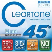 Cleartone 6445 Bass Nickel-Plated Medium 45-105