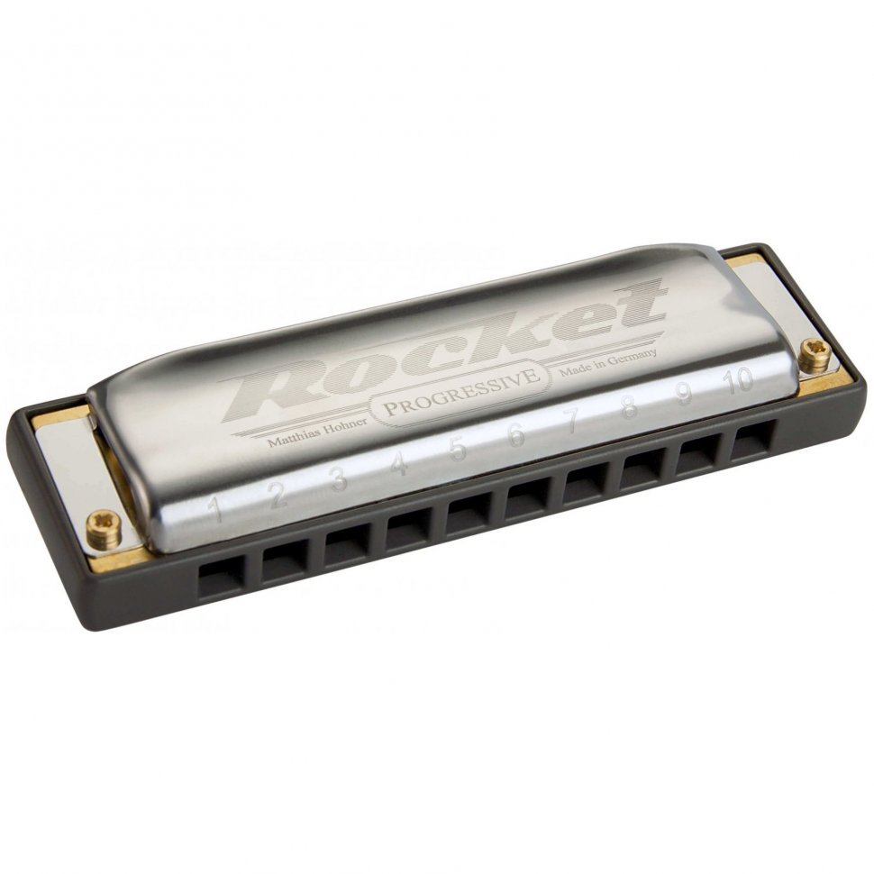 Губна гармошка Hohner M2013056X Progressive Rocket E-major