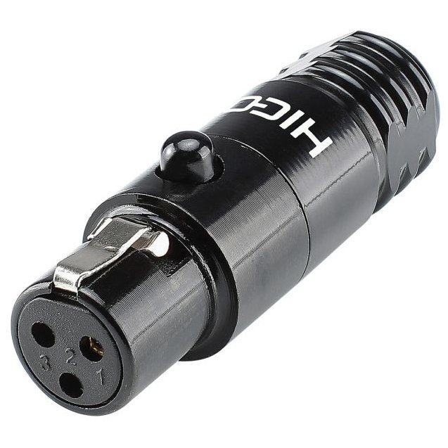 Sommer Cable HICON Mini-XLR compact, 3-pole , HI-XMCF3-B