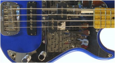 Бас-гитара G&amp;L SB2 (Electric Blue, maple, mirror) - Фото №112937