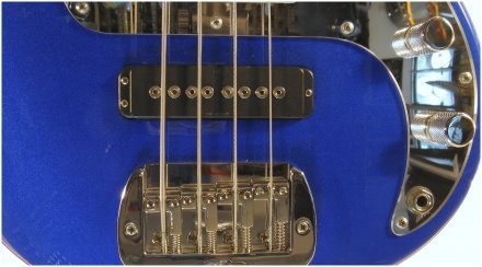 Бас-гитара G&amp;L SB2 (Electric Blue, maple, mirror) - Фото №112938