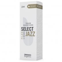 D'Addario Organic Select Jazz - Tenor Sax Filed 2M - 5 Pack