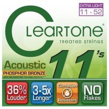 Cleartone 7411 Acoustic Phosphor Bronze Extra Light 11-52