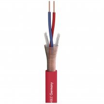 Sommer Cable 200-0003 Microphone Cable Stage 22 Highflex; 2 x 0,22 mm²; PVC Ø 6,40 mm; red