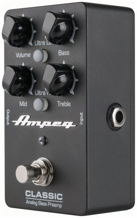 Педаль для гитары Ampeg Classic Analog Bass Preamp - Фото №136307
