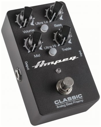 Педаль для гитары Ampeg Classic Analog Bass Preamp - Фото №136309