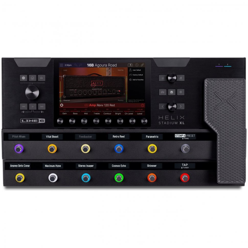 Гитарный процессор Line 6 Helix Stadium XL Floor Гитарный процессор Line 6 Helix Stadium XL Floor