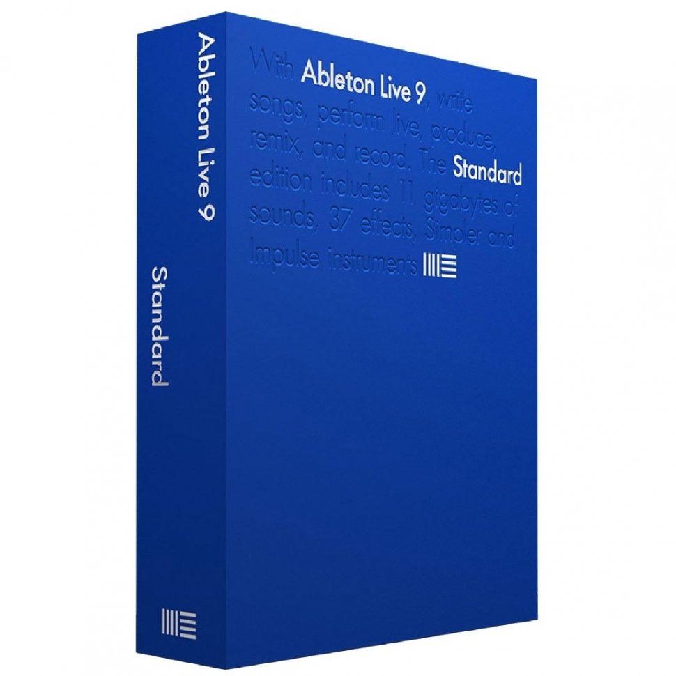 Программное обеспечение Ableton Live 9 Standard Edition, UPG from Live Intro Программное обеспечение Ableton Live 9 Standard Edition, UPG from Live Intro