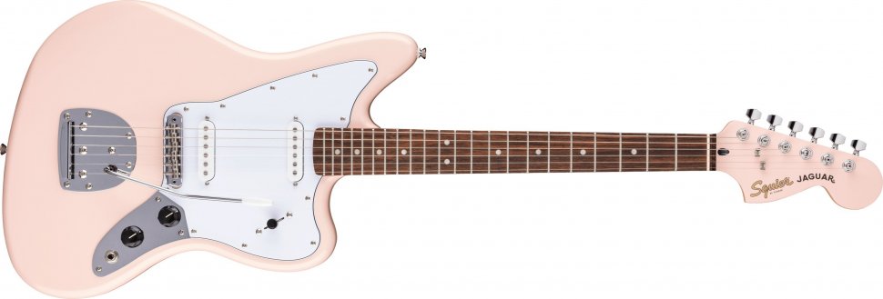 Електрогітара Squier by Fender Affinity Limited Edition Jaguar Shell Pink Електрогітара Squier by Fender Affinity Limited Edition Jaguar Shell Pink