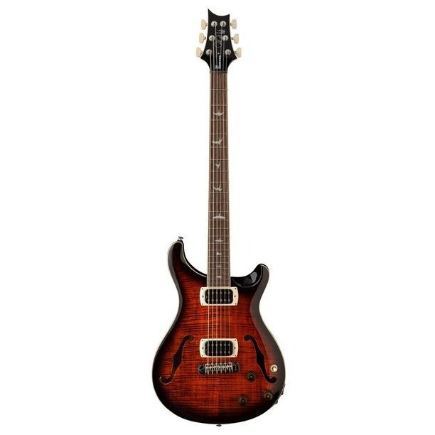 Полуакустическая электрогитара PRS SE Ed Sheeran Hollowbody I Baritone Piezo (Orange Tiger Smokeburst)