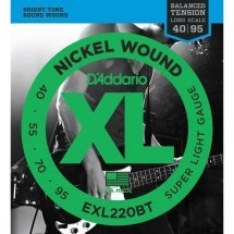D'Addario EXL220BT XL Balanced Tension Bass Super Light 40-95
