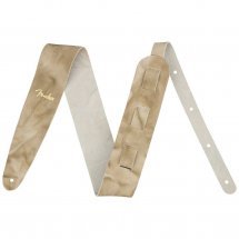 Fender Strap Tie Dye Leather Natural