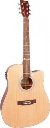 Акустическая гитара SX SD204CE - Фото №2215