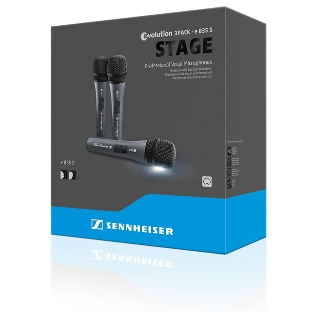 Микрофон Sennheiser 3-Pack E 835-S