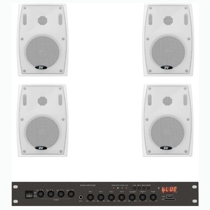 Трансляционный комплект DV Audio LA1004PB4W Трансляционный комплект DV Audio LA1004PB4W