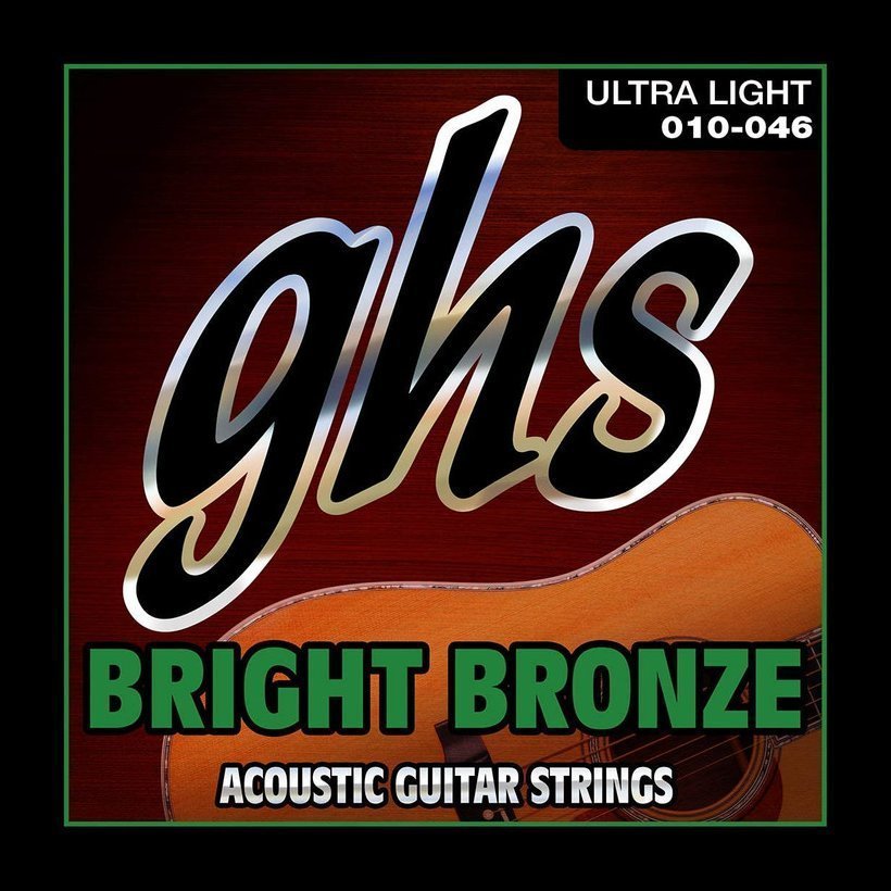 Струны для акустической гитары GHS Strings BRIGHT BRONZE SET BB10U