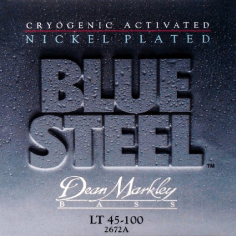 Струны для бас-гитары Dean Markley 2672A Bluesteel Bass NPS Lt4 45-100
