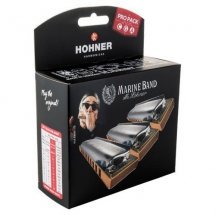 Hohner Marine Band 1896 ProPack M1896PP C,G,A-major (3 шт.)