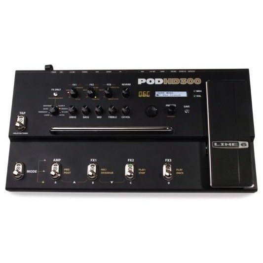 Гитарный процессор Line 6 POD HD300 Гитарный процессор Line 6 POD HD300