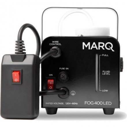 Дымогенератор (дым машина) MARQ Fog400LED Black - Фото №87198