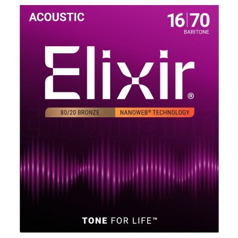 Струни для акустичної гітари Elixir AC NW B