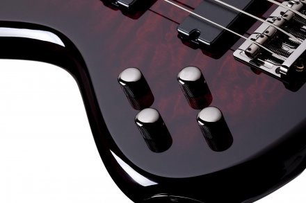 Бас-гитара на левую руку Schecter Stiletto Extreme-4 BCH L/H - Фото №143584