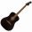 Электроакустическая гитара Fender Redondo Special Open Pore Black Top Ltd