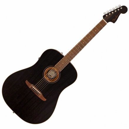 Электроакустическая гитара Fender Redondo Special Open Pore Black Top Ltd - Фото №140608