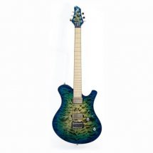 Mayones Legend 6 V22 Trans Aquamarine + 2 Tone Burst Quilted Maple 4A/Birdseye Maple (LT61610067)
