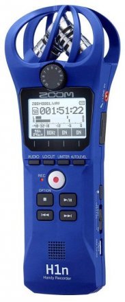 Портативный рекордер Zoom H1n blue SET - Фото №113286