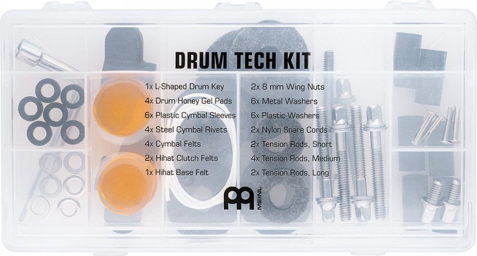 Аксессуар для ударных Meinl MDTK Drum Tech Kit Аксессуар для ударных Meinl MDTK Drum Tech Kit