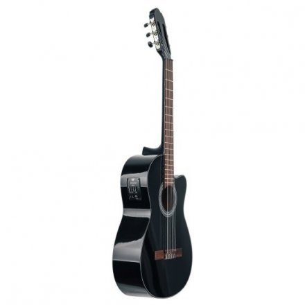 Класична гітара зі звукознімачем Gewa Pure VGS E-Classic Student Preamp &amp; Cutaway (Black) - Фото №152538