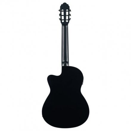 Класична гітара зі звукознімачем Gewa Pure VGS E-Classic Student Preamp &amp; Cutaway (Black) - Фото №152542