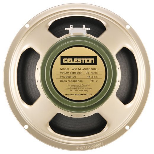 Гитарный динамик Celestion G12M Greenback (16Ω)