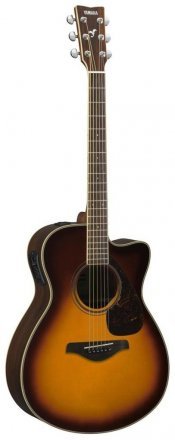 Электроакустическая гитара Yamaha FSX830C BSB - Фото №3352