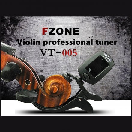 Тюнер для смычковых Fzone VT-005 Violin Tuner - Фото №141230