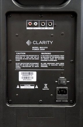 Колонка Clarity MAX-S10