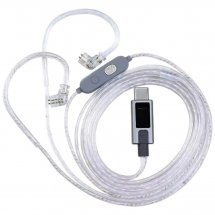 KZ Audio M2 Dual Mic Silver-Plated Upgrade Cable