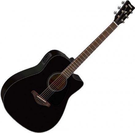 Электроакустическая гитара Yamaha FGX800C BL - Фото №2801