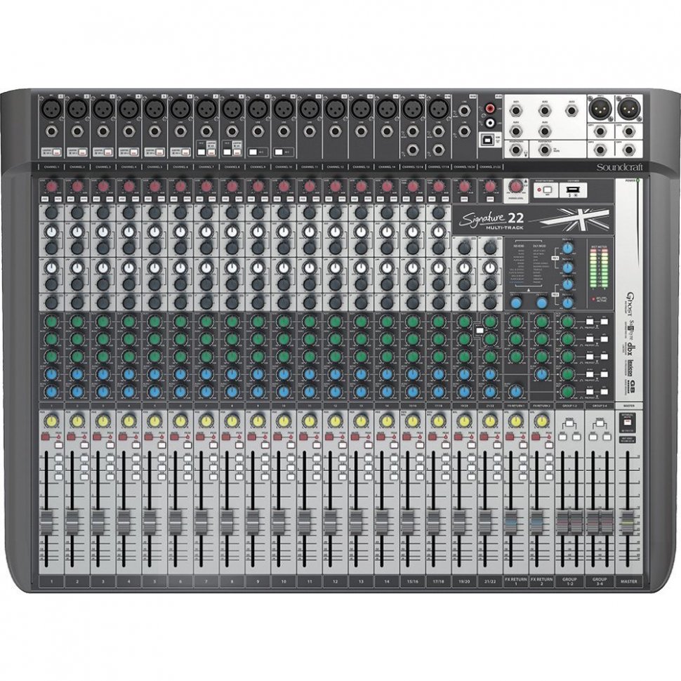 Пассивный микшерный пульт Soundcraft Signature 22MTK