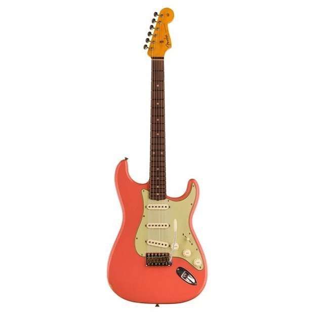 Электрогитара Fender Limited Edition Custom Shop '60 Stratocaster Relic Faded Aged Tahitian Coral