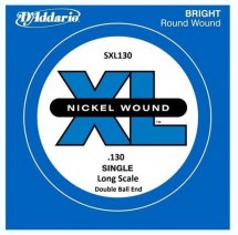 D'Addario SXL130 XL Nickel Wound Double Ball End 130