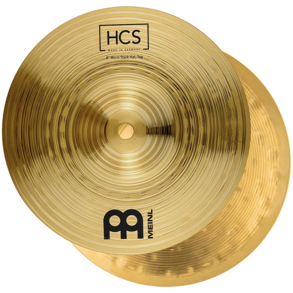 Тарілка Hi-Hats Meinl HCS HCS8H Micro Stack Hats 8" Тарілка Hi-Hats Meinl HCS HCS8H Micro Stack Hats 8"