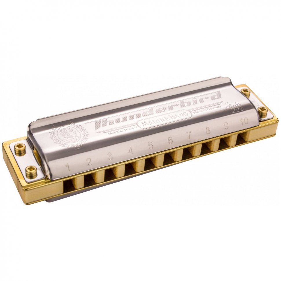 Губная гармошка Hohner Marine Band Thunderbird M201173X Low A-major Box